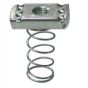 Strut(Channel) Nut 7/8" w/Long Spring Galv (100)