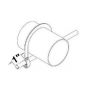 Seismic Sway Brace Pipe Attachment(Large)1"Brace, 8"Pipe