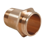 Fire Hose Rack Nipple 1.5" (M)NPT x 1.5" (M)NST