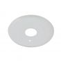 Escutcheon 1PC Alum (WH) 1/4"X1/2" IPS