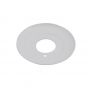 Escutcheon 1PC Alum (WH) 5/8"x1/2" IPS