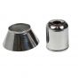 Escutcheon 2PC 400 Alum 3/4"IPS(2-3/4"-4"Adj)