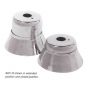 Escutcheon 2PC 401B Aluminum 3/4"IPS W/2.75"LG Dia Cup,4"Cov