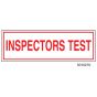 Sign Alum  6x2 Inspectors Test (100/1000/22#)