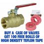 Ball Valve 600# 1" NPT thread Full Port UL
