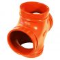 Grooved Straight Cross 6" Short Radius (401)