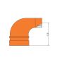 End of Run Reducing 90 1-1/2" x 1" (203)