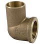 Copper Fitting 1/2" CxF 90° Cast Br Elbow (=Nibco 707-3)