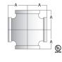 PIPE FITTING Malleable Iron Cross ¾" (30/60)(=Anvil 1107)