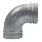 GALVANIZED Grooved  90  1-1/2" Elbow Std Long  (201)