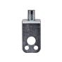 Angle Bracket Tapped Galv. 3/8" w/ Knurled Nut LAG/DR Screw