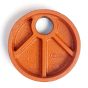 Grooved End Cap 8" W/Hole 1" (602)