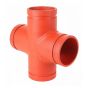 Grooved Straight Cross 1-1/2" Standard Radius (401) CLOSEOUT
