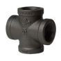 Pipe Fitting Ductile Iron Cross 1-1/2" x 1"