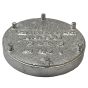 GALVANIZED Grooved End Cap 4"  (601)