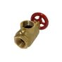 Fire Hose Angle Valve 1-1/2" F(NPT) x F(NPT) UL,FM