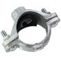 GALVANIZED Fire Outlet Tee Threaded 2" x 1" (502) Hole Size: 1-3/16"/30mm