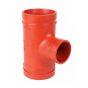 Grooved Reducing Tee 2-1/2" x 1-1/4" (303)