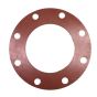 Gasket Pipe Flange Red Rubber Full Face  150# 5" x 1/8"