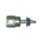 SAMMY STEEL SWDR-516 STEEL SIDEMOUNT 516-18 SHANK X 1-1/4" LENGTH WITH #3 NUT FOR 3/8" THREADED ROD
