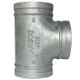GALVANIZED Grooved Short Tee 4"  (302)
