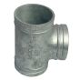 GALVANIZED Grooved Short Tee 4"  (302)