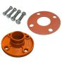 Grooved Flange Adapter Nipple 2-1/2" (802) w/Nut Bolt & Gasket Kit
