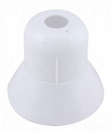 Escutcheon Plastic 2PC WH 1/2"401 Style