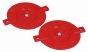 FDC Red Quick Plug Cast 2-1/2" w/Spreaders (Set of 2)