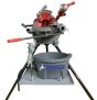 ARGCO 300 THREADING MACHINE WITH OUTSTANDING JAWS TURNS UP TO 6" PIPE FITS 15682 38 RPM